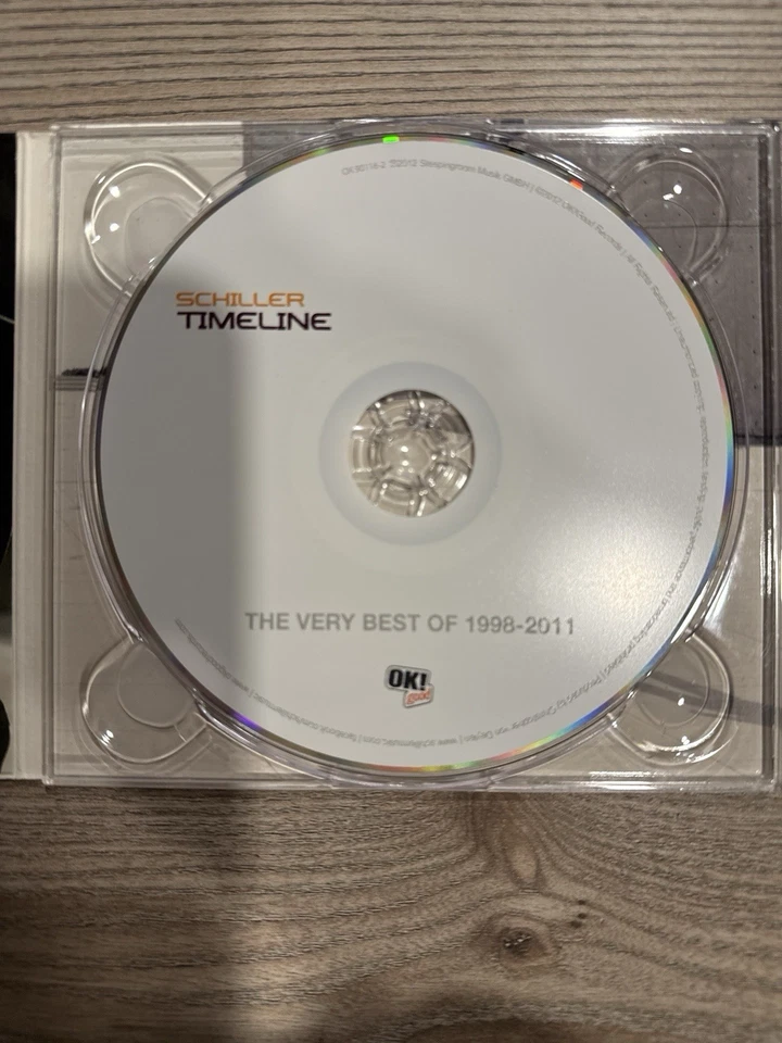 Schiller CD TIMELINE US-Import, sehr guter Zustand, Selten - Bild 2 von 3