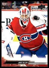 2022-23 Upper Deck #93 Jake Allen Montreal Canadiens Hockey Card