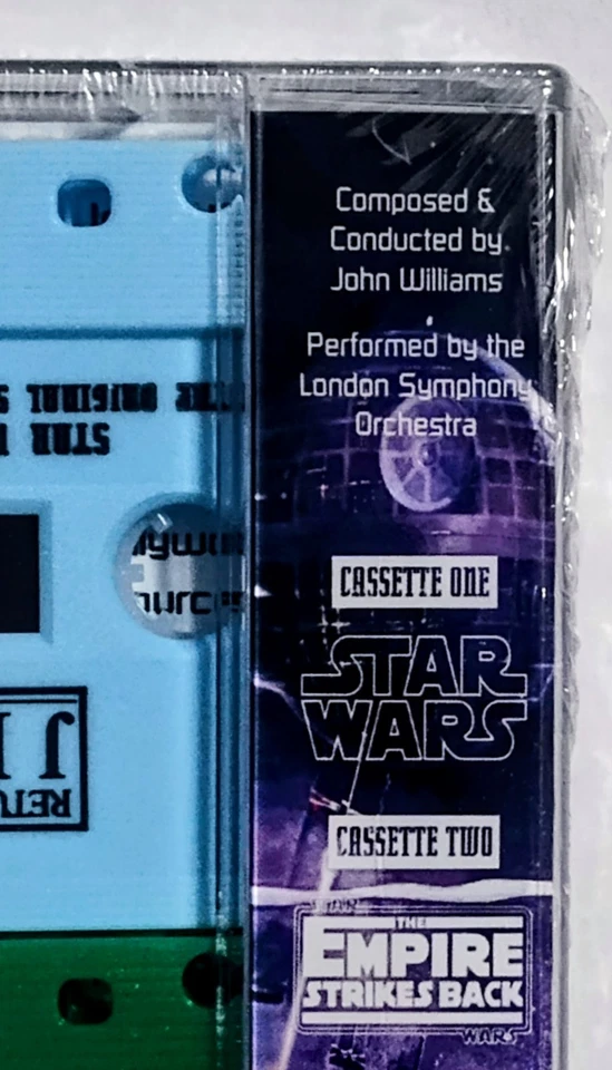 John Williams "Star Wars Trilogy" 3x Cassette Tape Import Reissue Ltd Edition... - Image 4 of 4