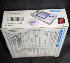 Neo Geo Pocket Color Platinum CIB Japanese Region FREE METAL SLUG