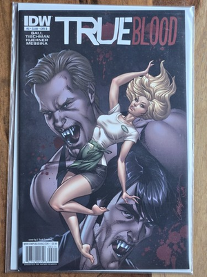 #ad #ad TRUE BLOOD #2 Scott Cambell Variant Cover 2010 IDW Comics $7.99