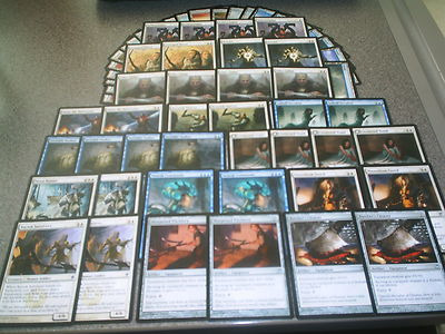 MTG Magic AZORIUS HUMAN DECK Cloistered Youth Neurok Commando Innistrad LOT ISD