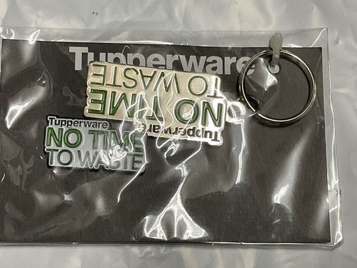 Tupperware -No Time To Waste- Juego de llaveros y pines NTTW Premio 2020 Nuevo