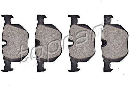 Rear Axle Brake Pad Set 17.3 mm Fits BMW E64 E63 E61 E60 Sedan Wagon 2003-2010 - Picture 3 of 6