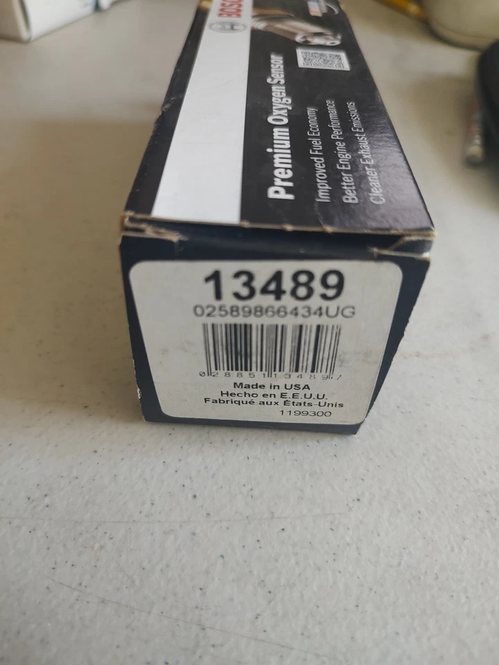 Sensor de oxigênio Avalon Corolla Prizm Camry Ls400 13489 BOSCH NASCAR Performance - Imagem 2 de 4