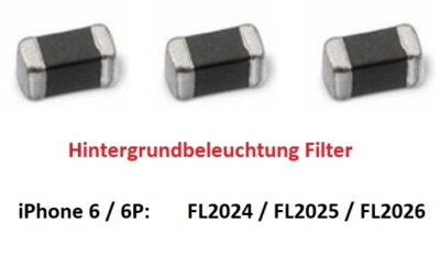   iPhone 6  6 Plus Back light  Filter FL2024  FL2025  FL2026  3 Stück 