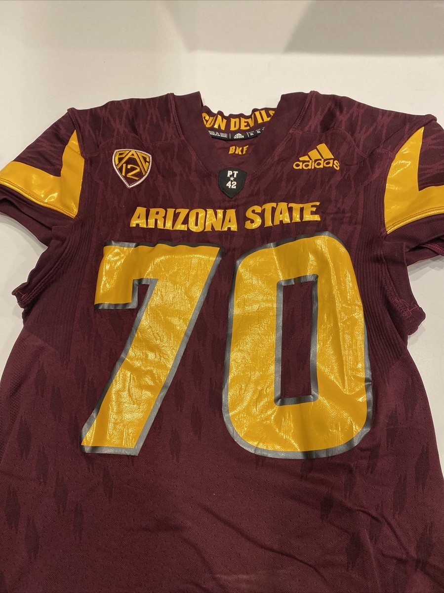 Game Worn Used Arizona State Sun Devils Jersey Pat Tillman Adidas
