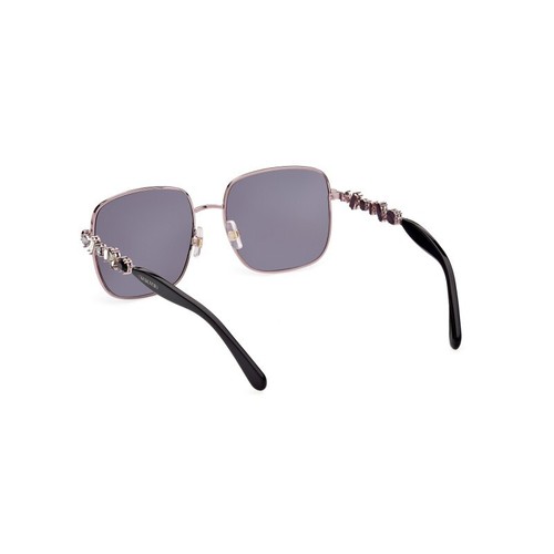 Swarovski SK 358 33A Square Silver/Black Sunglasses Frame 57-17-140 - Picture 2 of 3