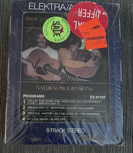 Bernie Leadon & Michael Georgiades-Natural Progressions 8-track Sealed New
