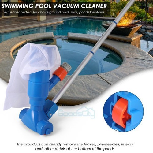 Handheld Vacuum Swimming Pool Jet Cleaner 5Section Pole Ground Spa Pond Fountain - Picture 5 of 15