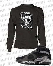 I'm Good Graphic Big Tall Pro Club Shaka Tee Shirt To Match J8 Gun Smoke Jason T