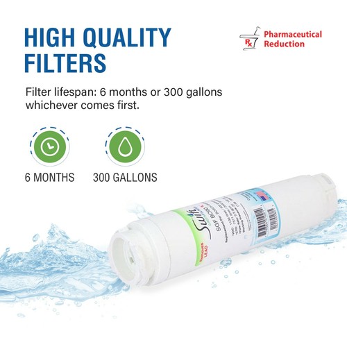 Filtro de agua refrigerador de repuesto Bosch 644845 740570 9000077104 SGF-BO90 RX - Imagen 6 de 8