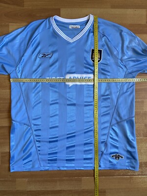 MANCHESTER CITY 2003 2004 HOME FOOTBALL SHIRT SOCCER JERSEY