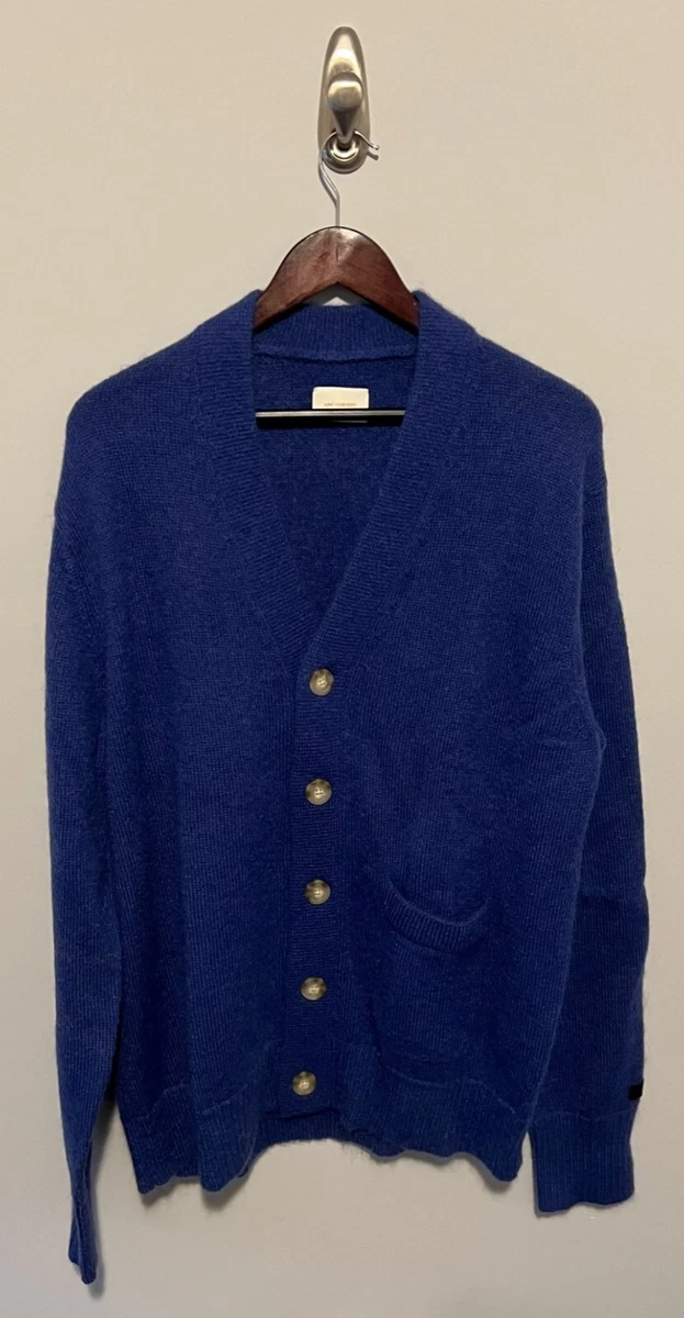Aimé Leon Dore Blue Quartz Mohair Cardigan XL FW20 Aime ALD