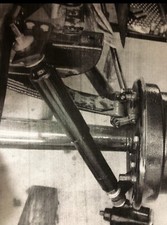 Model A Ford Rear Shock Kit Modern Kit Bolt On Complete Kit