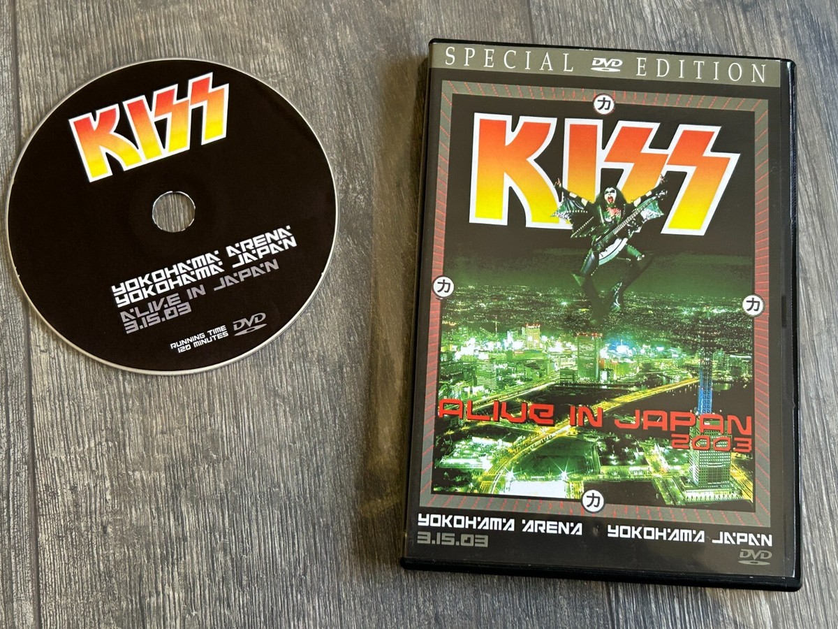 KISS DVD Alive In Japan March 15 2003 Yokohama Concert World