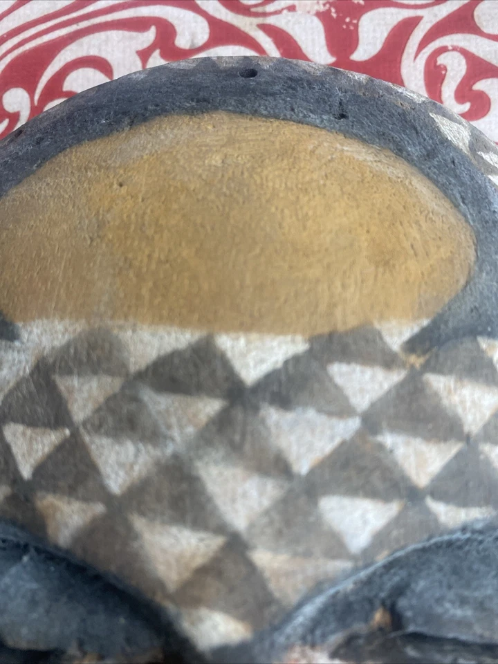 masque Africain environ 29 cm RDC CONGO KUBA RARE DESAIVE - Photo 3/4