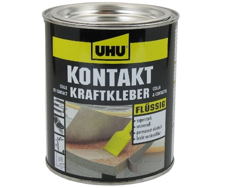 UHU Kontakt Kraftkleber Flüssig Dose 645g 46095 Kontaktkleber Universal Kleber