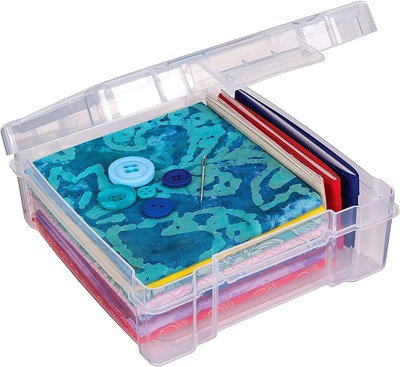 ArtBin 6953AB ClearView 6'' x Box Art & Craft Organizer, [1] Plastic Clear 