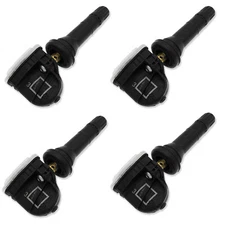 SET OF 4 For 2017-18 GM CHEVY SILVERADO 1500 TPMS TIRE PRESSURE MONITOR SENSORS