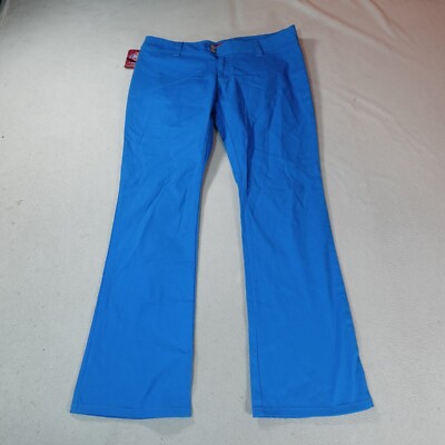 Dickies Pants Womens 15 Blue Work Wear Painter Construction Stretch 36x32 New