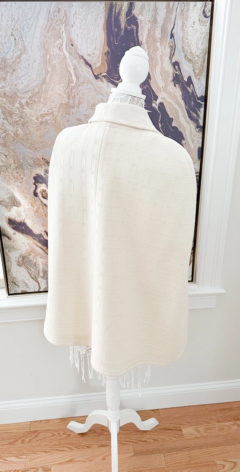 Gilet in tweed rimovibile Gucci con mantello rimovibile