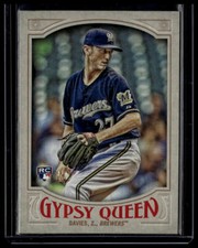 Lot of 10 - 2016 Topps Gypsy Queen #298 Zach Davies Rookie Baseball Cards NM/MT