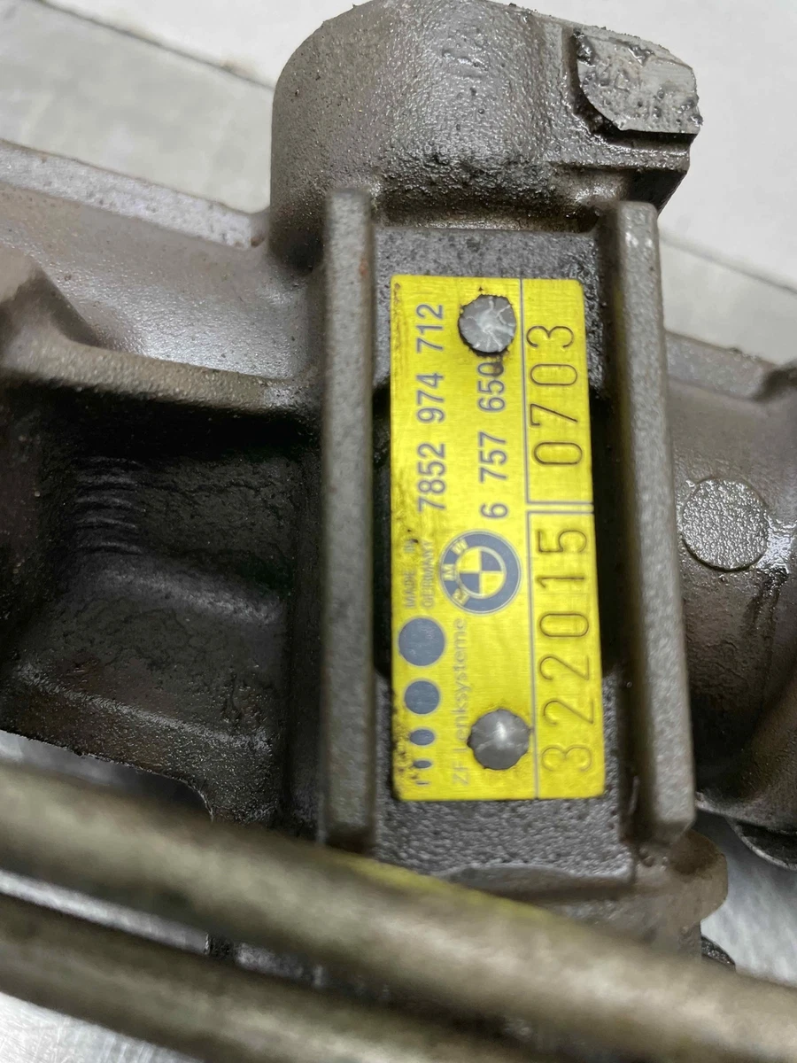 2004 Bmw 330I Power Steering Gear Rack 71K Rwd 7852974712 6757650  