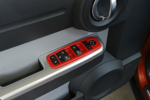 Inner Window Lift Switch Panel Cover Trim For Dodge Nitro/Jeep Liberty 07-12 Red - Bild 8 von 10