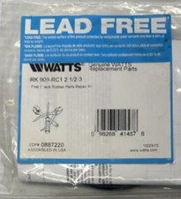 Watts 0887220 1st Check Rubber Repair Kit 2-1/2" 3" 909 First #1 887220