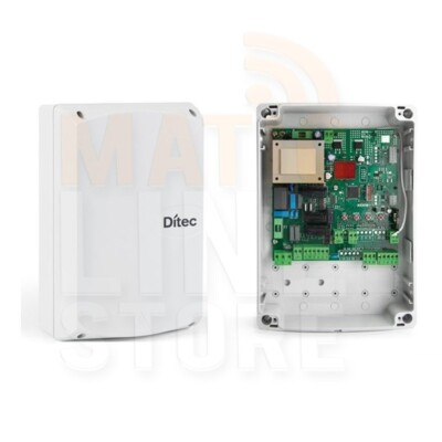 Ditec LCA70 Zentrale Über Befehl Für 1 Oder 2 Motoren 230V Für TS35 Pwr CUBIC6