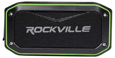 Rockville ROCK ANYWHERE WaterProof Portable Bluetooth Speaker+TWS Stereo Linking