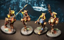Cawdor Ridge Walkers painted Necromunda Cawdor Gang Hired Guns Mercenary