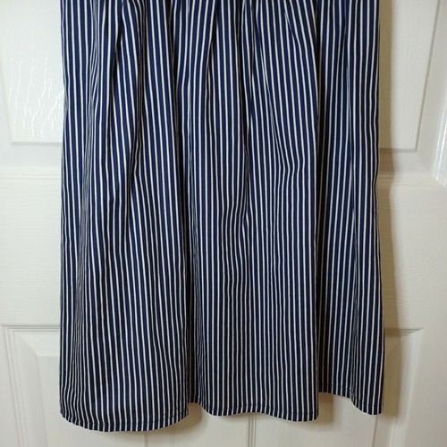 Girls Penelope Mack LTD Blue & White Polka-dot & Striped Sleeveless Dress 10 - Picture 3 of 12