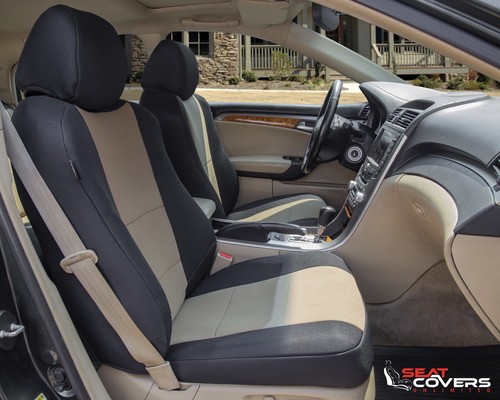 CUSTOM FIT NEOPRENE FRONT SEAT COVERS for the 2013-2019 Mercedes GL-GLS 350-550 - 第 1/2 張圖片