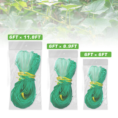 Garden Trellis Netting - Plant Growth Climbing Mesh for Fruits, Vines & Veggies
