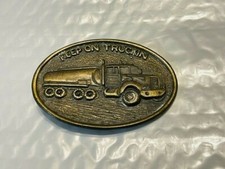 Belt Buckle - Keep On Truckin