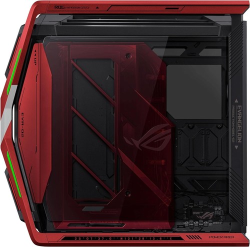 ASUS Evangelion GR701 EVA-02 EATX Full Tower Case Color Red Aluminum JAPAN NEW - 第 15/22 張圖片