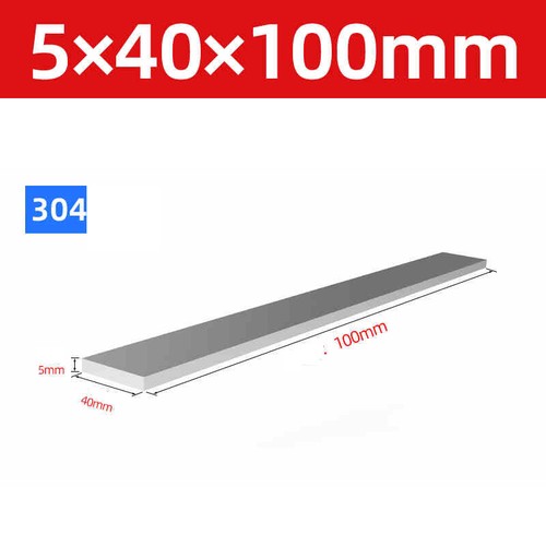 Flachstahl A2 Edelstahl V2A Flachmaterial Breite 10-80mm Dicke 3/4/5/6/8mm - Bild 98 von 185