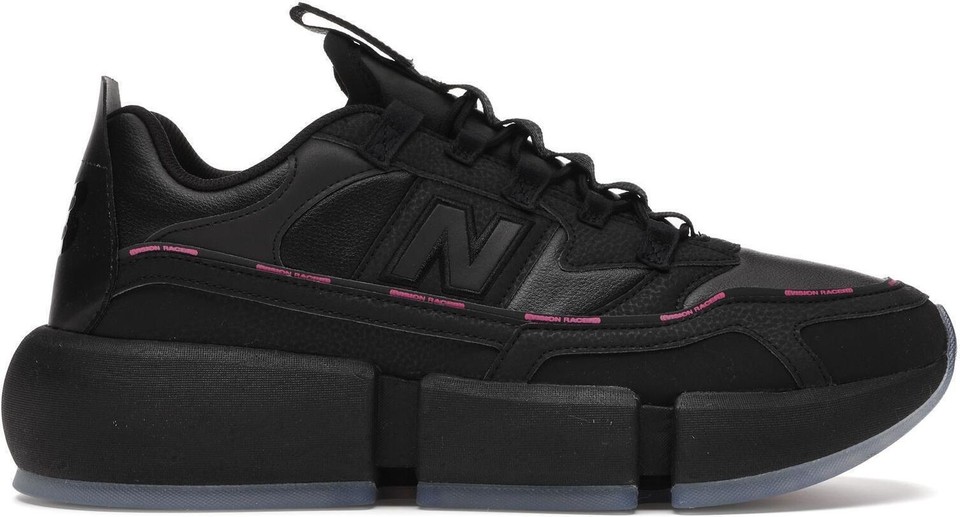 New Balance Jaden Smith x Vision Racer Black Pink for Sale