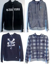Zoo York Mens Full Zip Hoodie 4 Choices Sizes Small, Medium, Large and XLarge NW