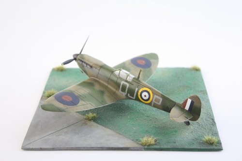 Redog 1/72 WWII Diorama Display Airfield Base For Airplane Scale Model D32 - 第 3/3 張圖片
