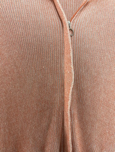 Vintage Women's Brunello Cucinelli Zip Cardigan Pockets Size M-L - Picture 6 of 15