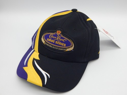 Irock Series Racing CROWN ROYAL Adjustable Baseball Cap Hat NASCAR (RTC718) - Picture 1 of 2