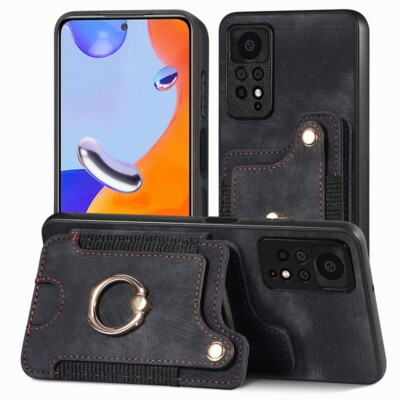 Hülle für Xiaomi Redmi Note 12 11 10 Pro Mi 12T 11T Leder Flip Cover Magnet Case