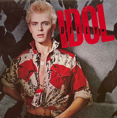 ORIGINAL Vtg 1982 BILLY IDOL Album SELF TITLED Record 1ST PRESS
