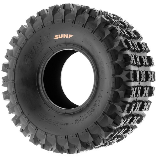 SunF 20x10-10 ATV UTV Knobby Tire 20x10x10 Sport Race 6 PR A027 - Pair of 2 - Picture 3 of 12