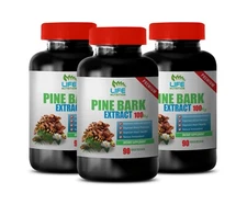 super immune support - PINE BARK EXTRACT - vitamin e antioxidant 3 BOTTLE
