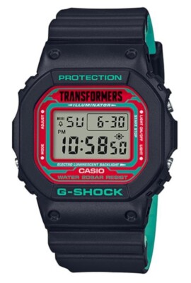 G-SHOCK Transformers Set DW-5600TF Casio Takara Tomy Watch Master