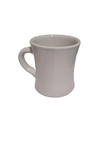 Vintage Vertex Heavy/Thick Restaurant Ware Coffee/ Tea Mug~ White
